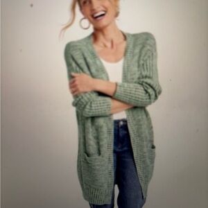 Open front Cardigan-EUC